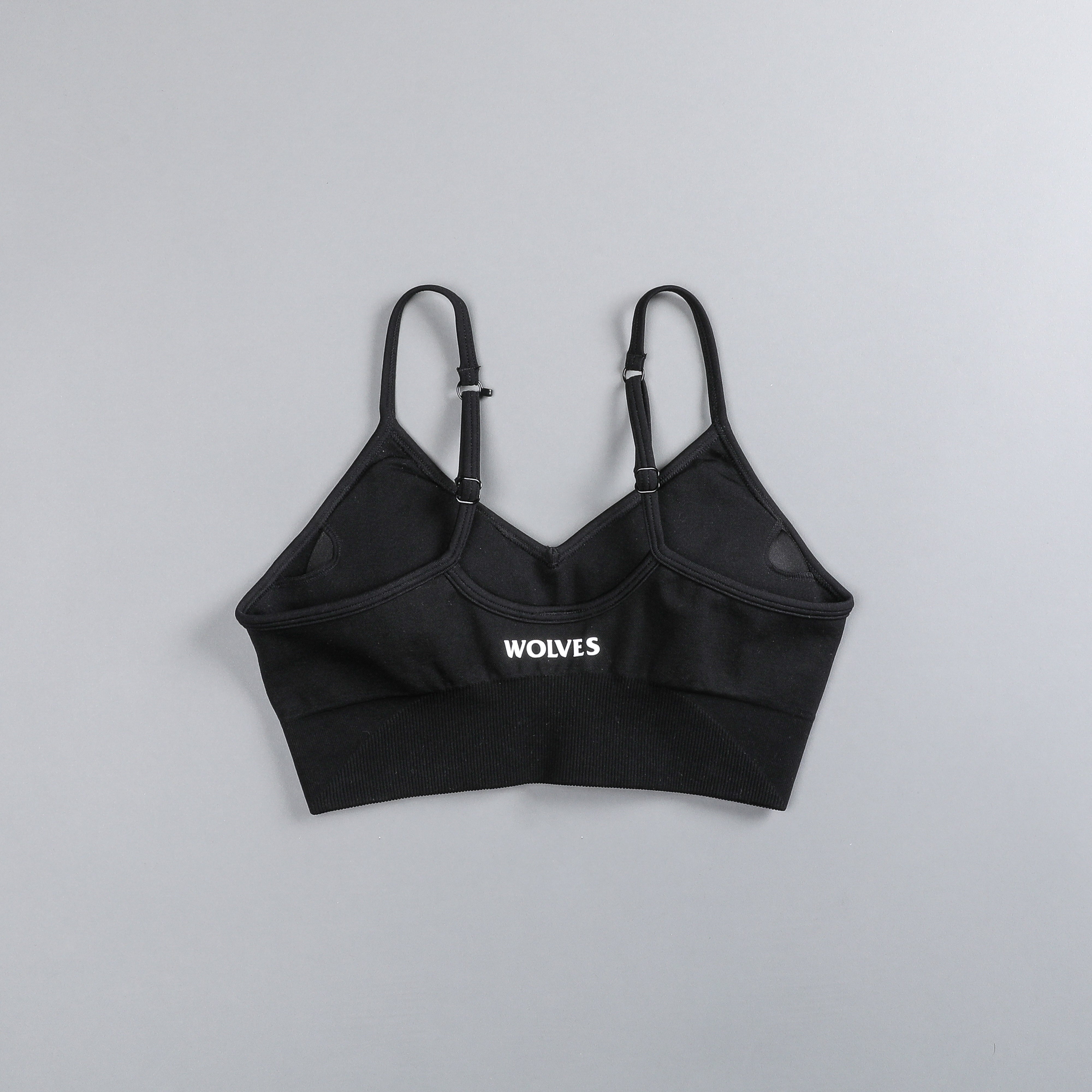 Faster "Everson Seamless" Sports Bra in Black
