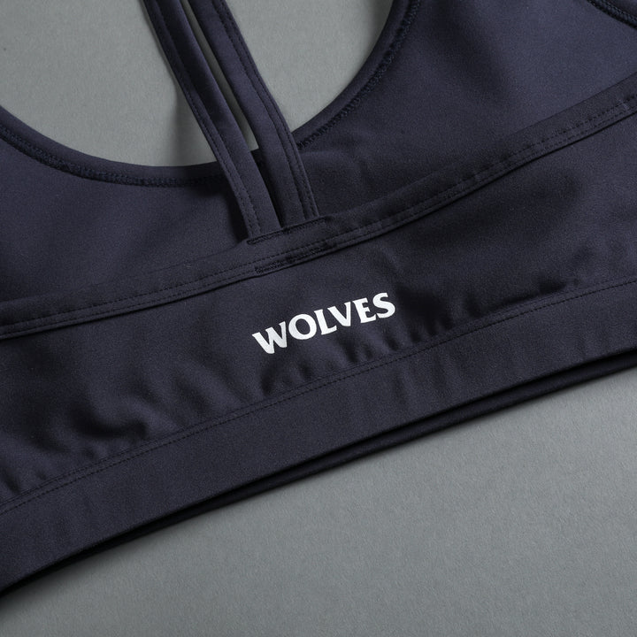 Draw The Line "Georgia" Energy Bra in Storm Blue