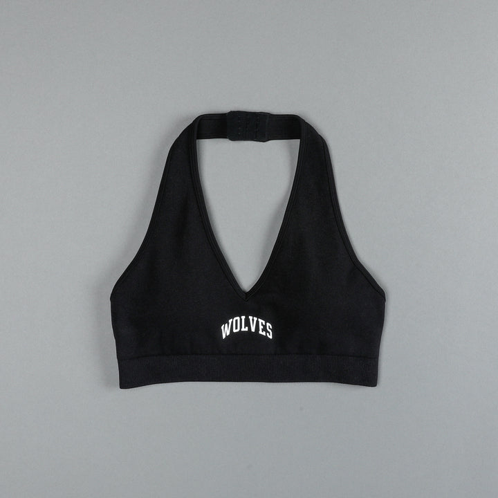 Loyalty "Everson Seamless" Halter Bra in Black