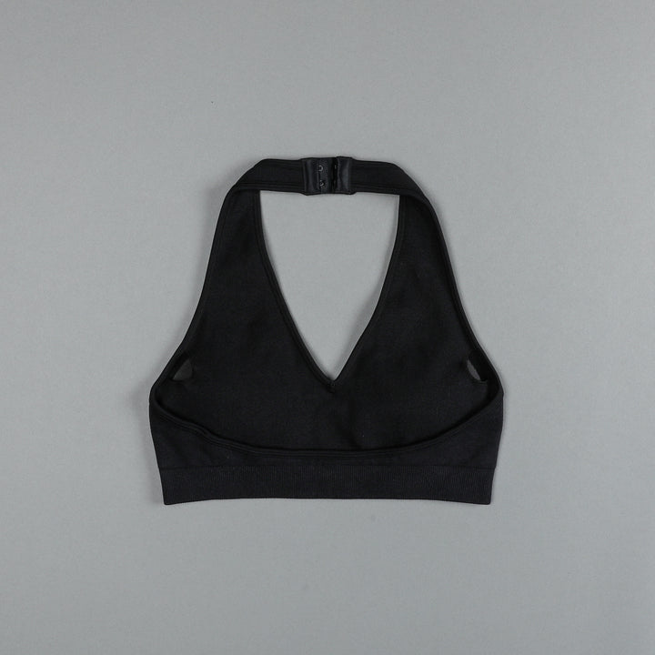 Loyalty "Everson Seamless" Halter Bra in Black