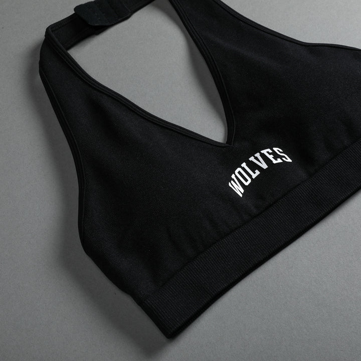 Loyalty "Everson Seamless" Halter Bra in Black