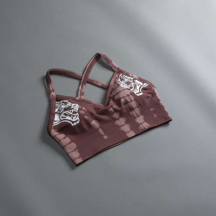 Dual "Everson Seamless" Sierra Bra in Tonal Mauve Serpent