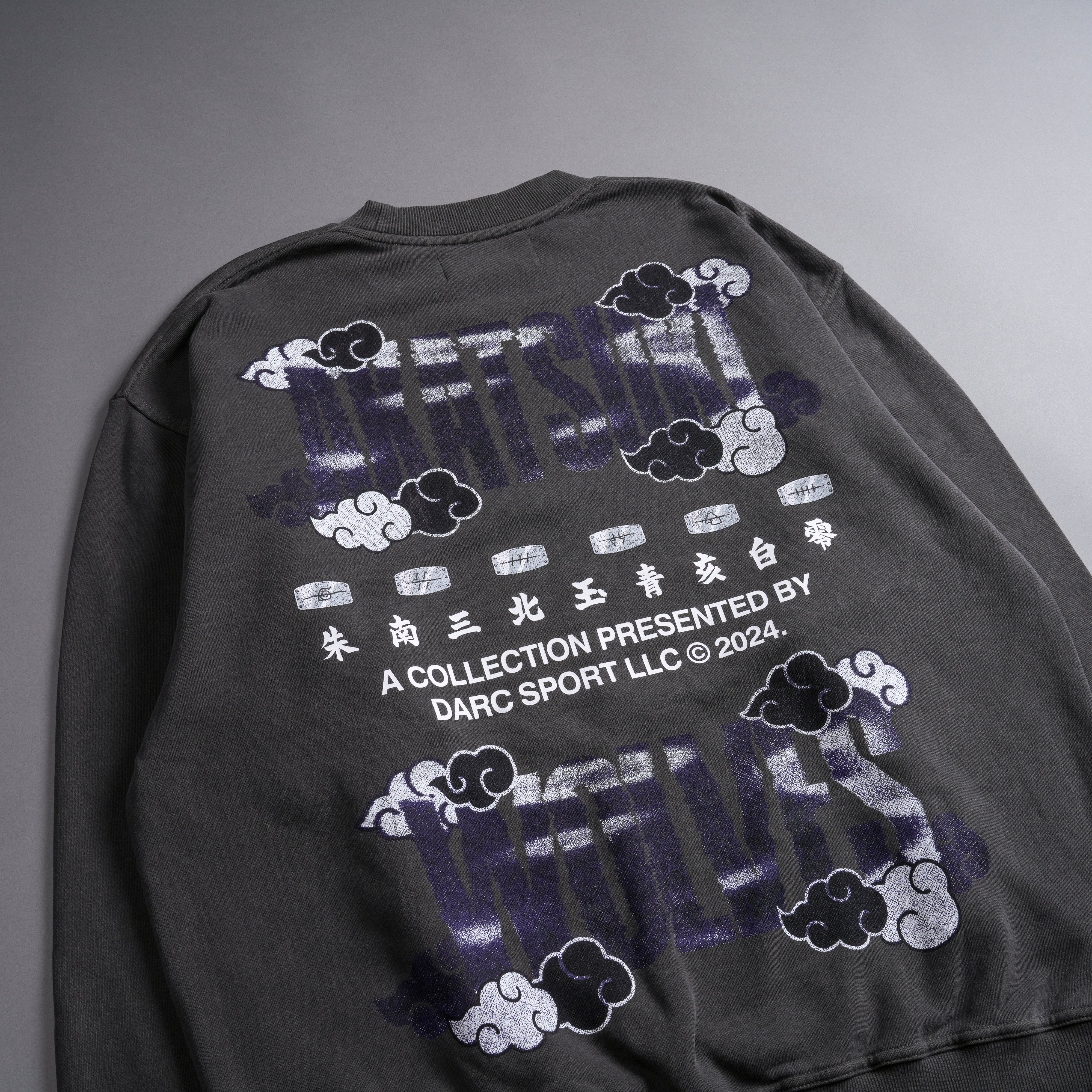 Akatsuki London Crewneck in Wolf Gray – DarcSport