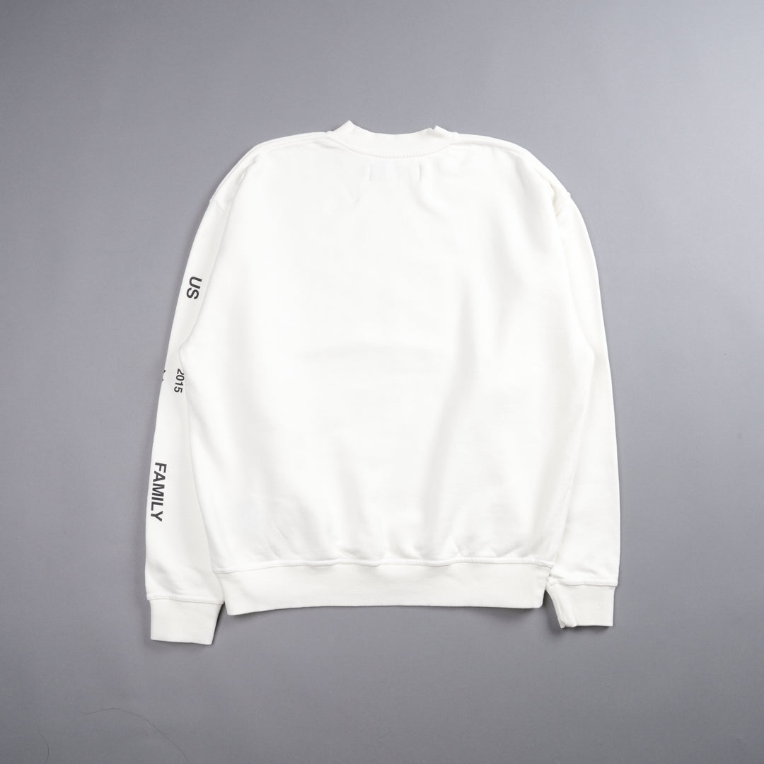 Live Fast V2 She London Crewneck in Cream