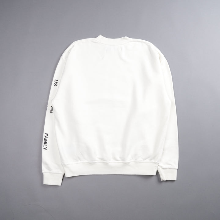 Live Fast V2 She London Crewneck in Cream