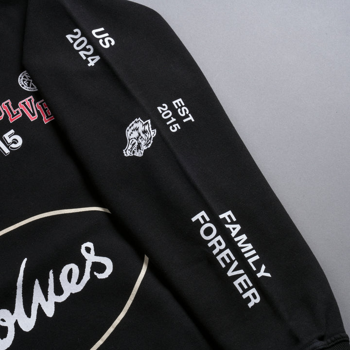Live Fast V2 She London Crewneck in Black