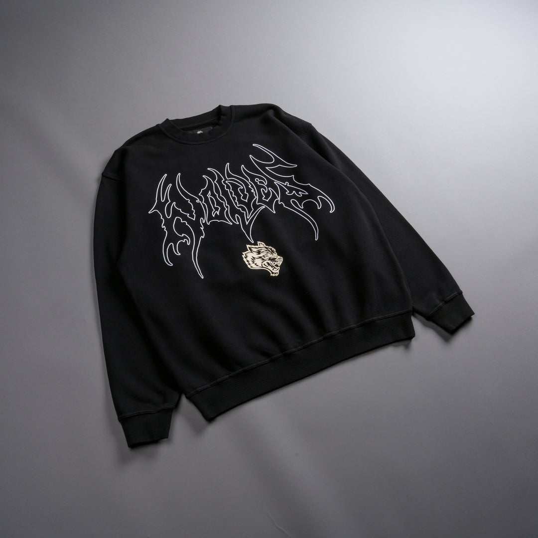 Loyalty V4 London Crewneck in Black