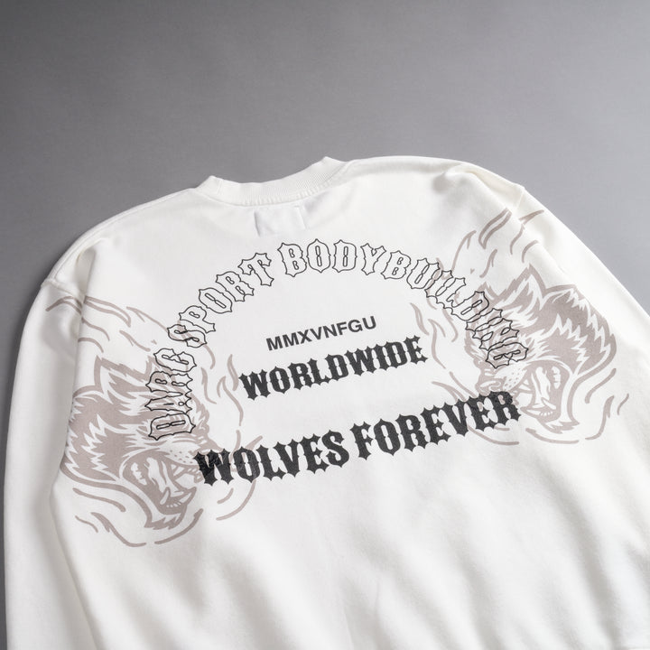 The One You Feed "Vintage London" Crewneck in Cream
