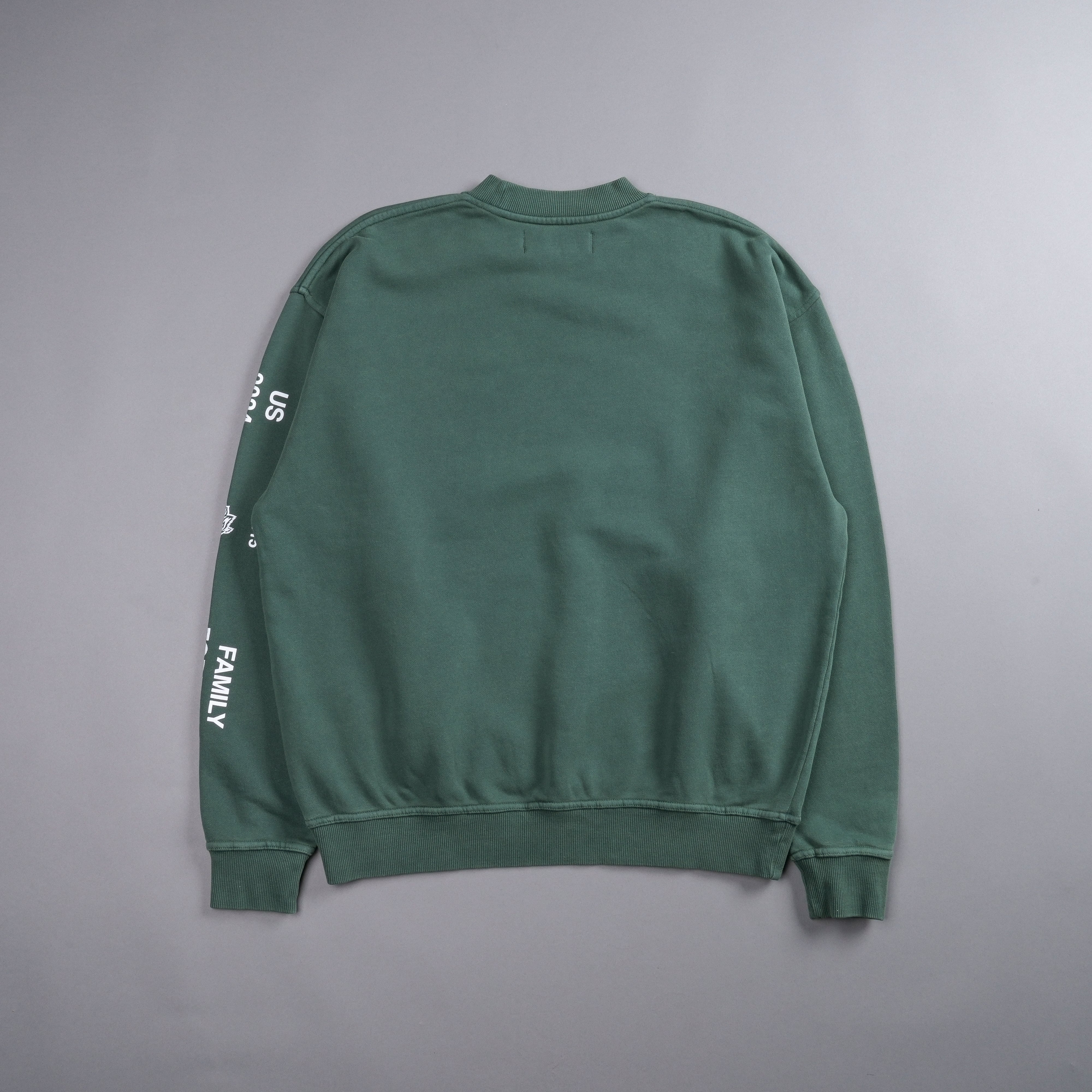Live Fast V2 She London Crewneck in Norse Green