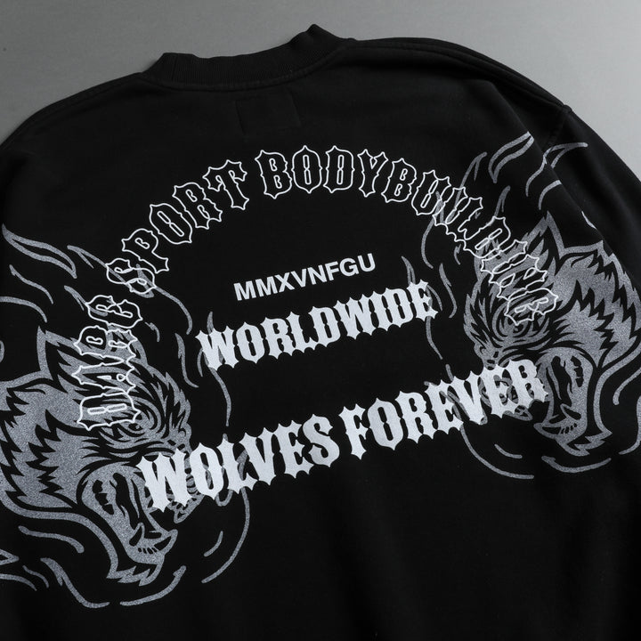 The One You Feed "Vintage London" Crewneck in Black
