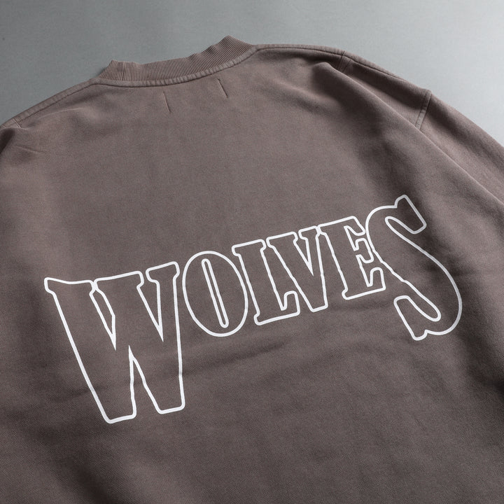 Living Cornell Crewneck in Pigment Mojave Brown