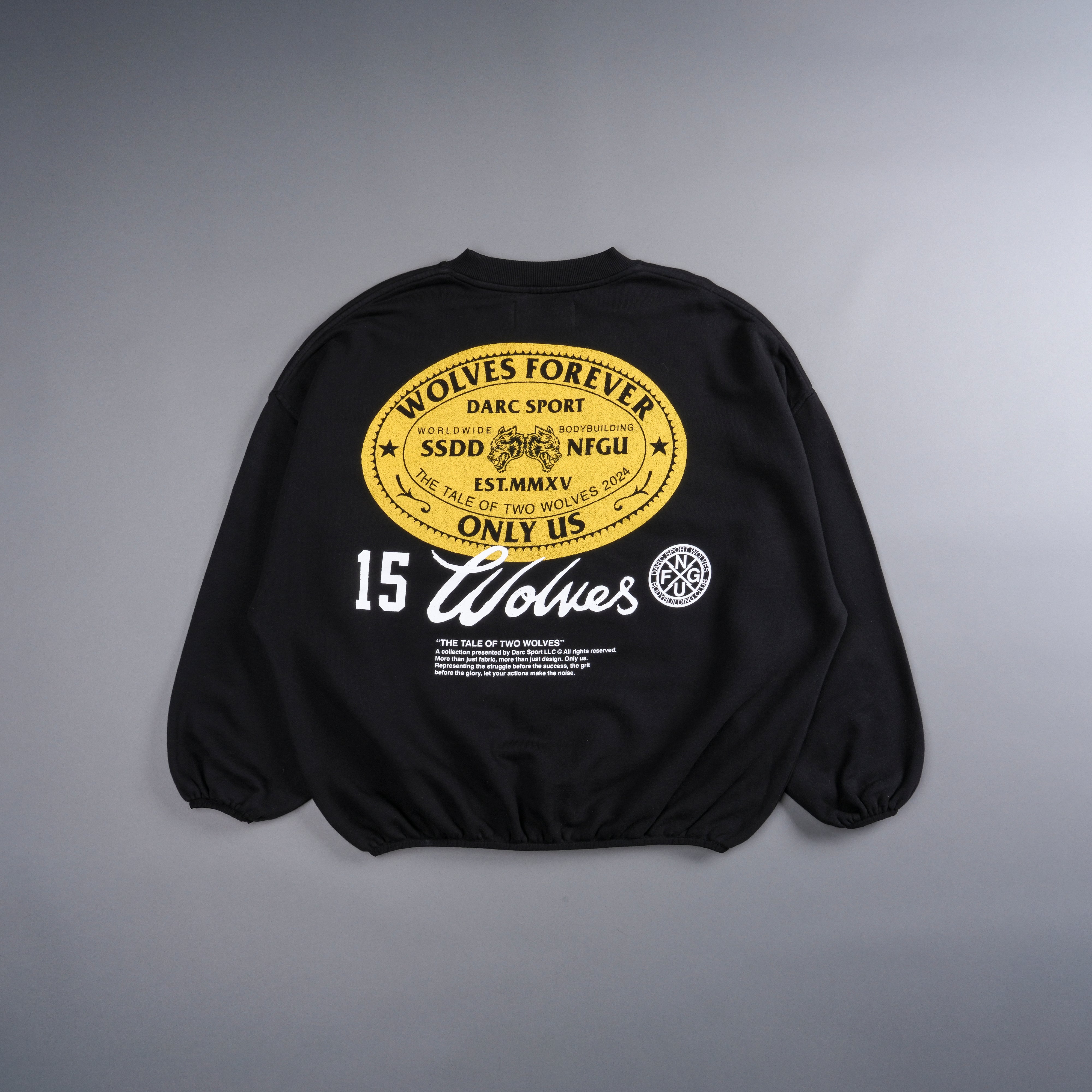 Darc Sport  crewneck Black ダルクスポーツ　XL 新品 Darc Sport crewneck Black ダルクスポーツXL 新品
