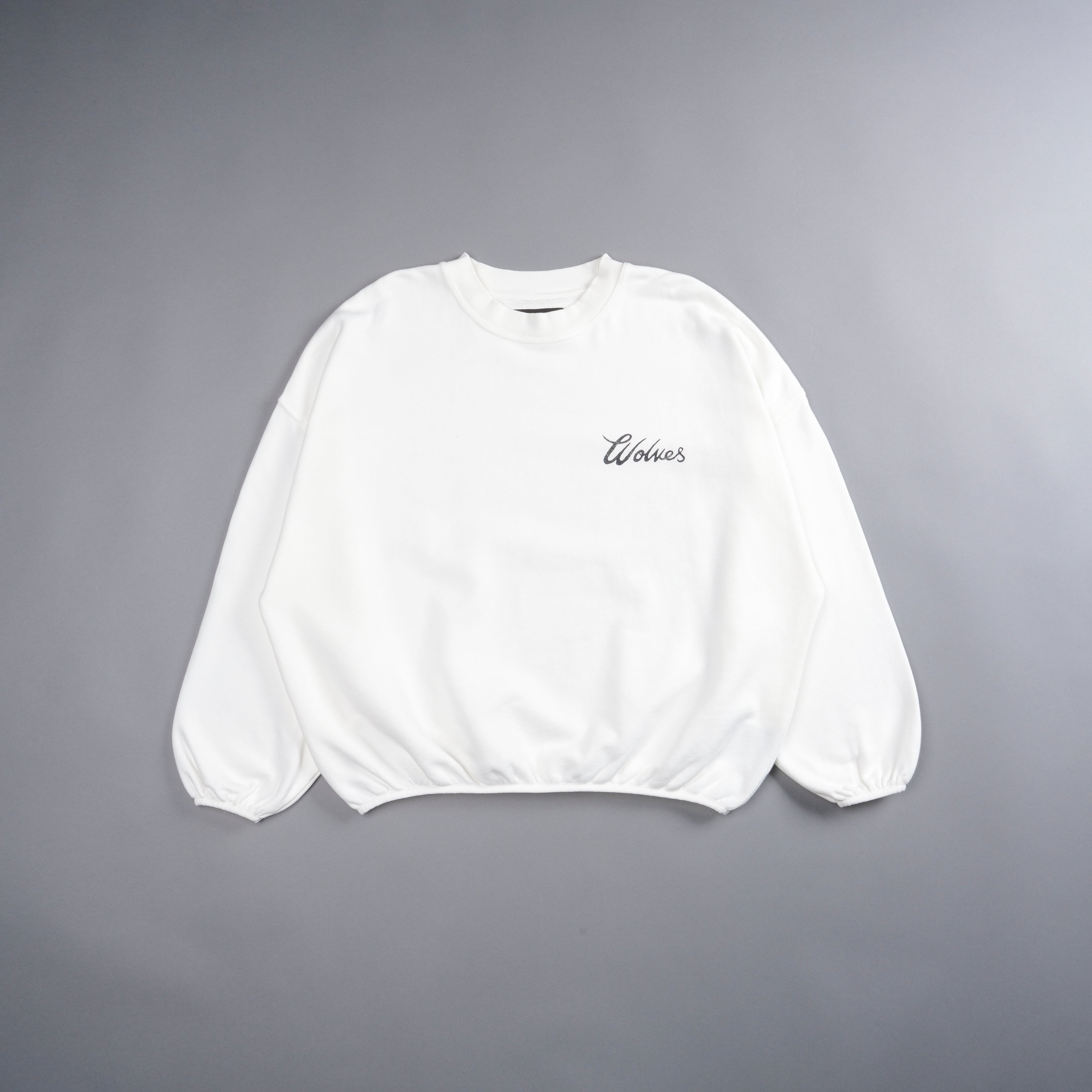 Our Tale S. Hall Unisex Crewneck in Cream