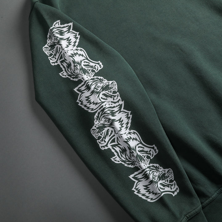Covered "Vintage Cornell" Crewneck in Norse Green