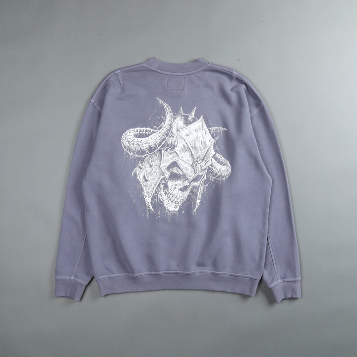 House Of Wolves "Vintage Cornell" Crewneck in Norse Purple
