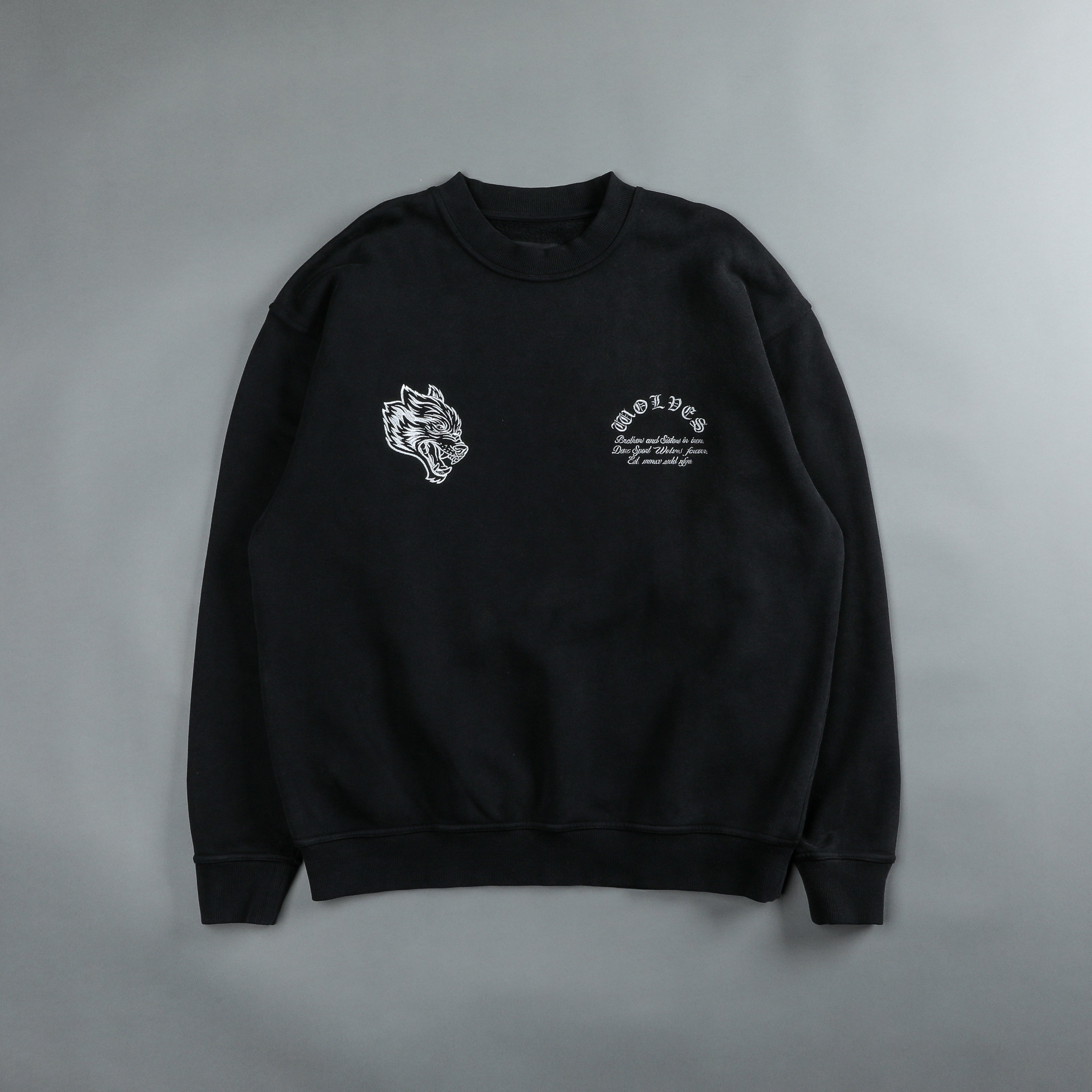 Rough London Crewneck in Black