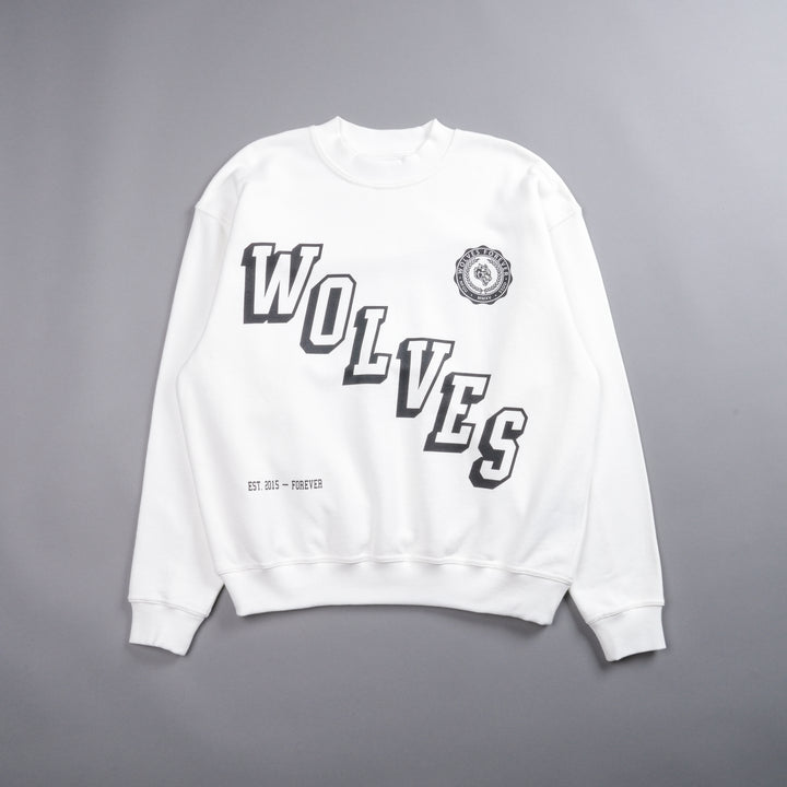 Stairs She "Cornell" Crewneck in Cream