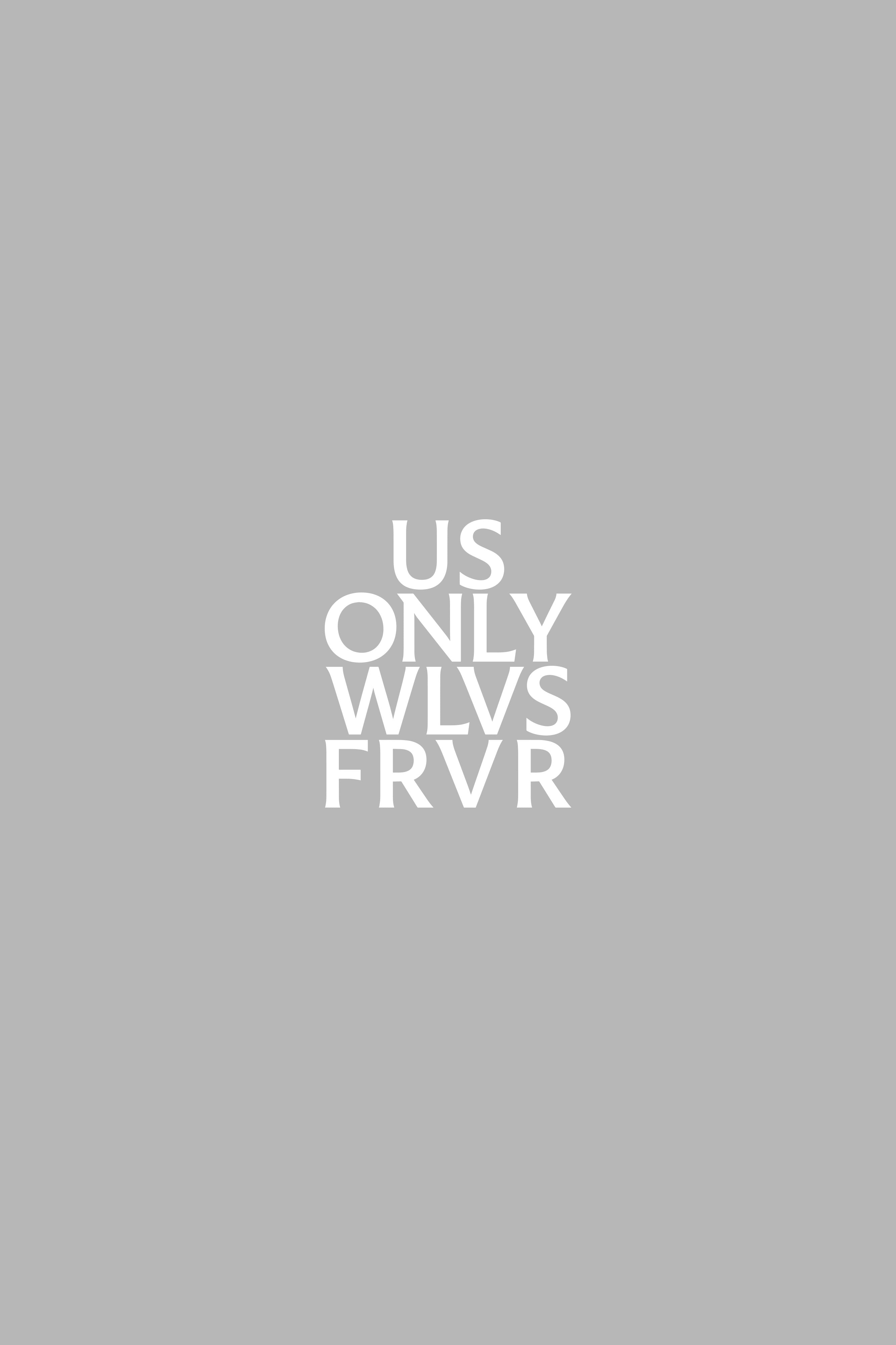 Us Small Vinyl Decal in White