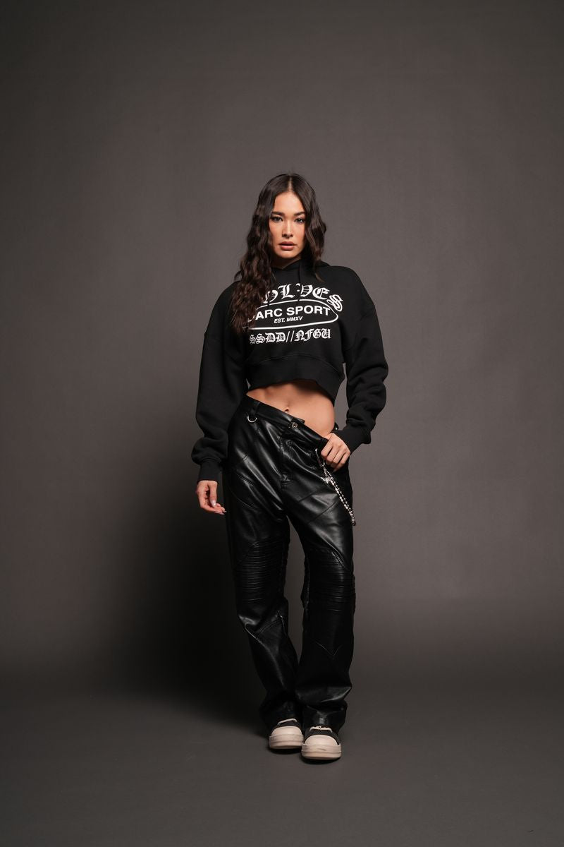 Darc Emblem Ava Hoodie In Black
