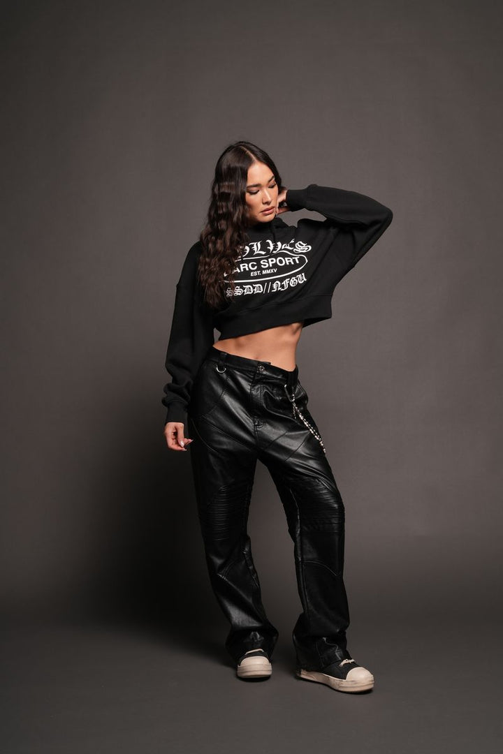 Darc Emblem Ava Hoodie In Black