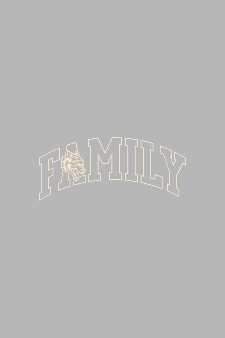 Family Forever Large Decal In Cream