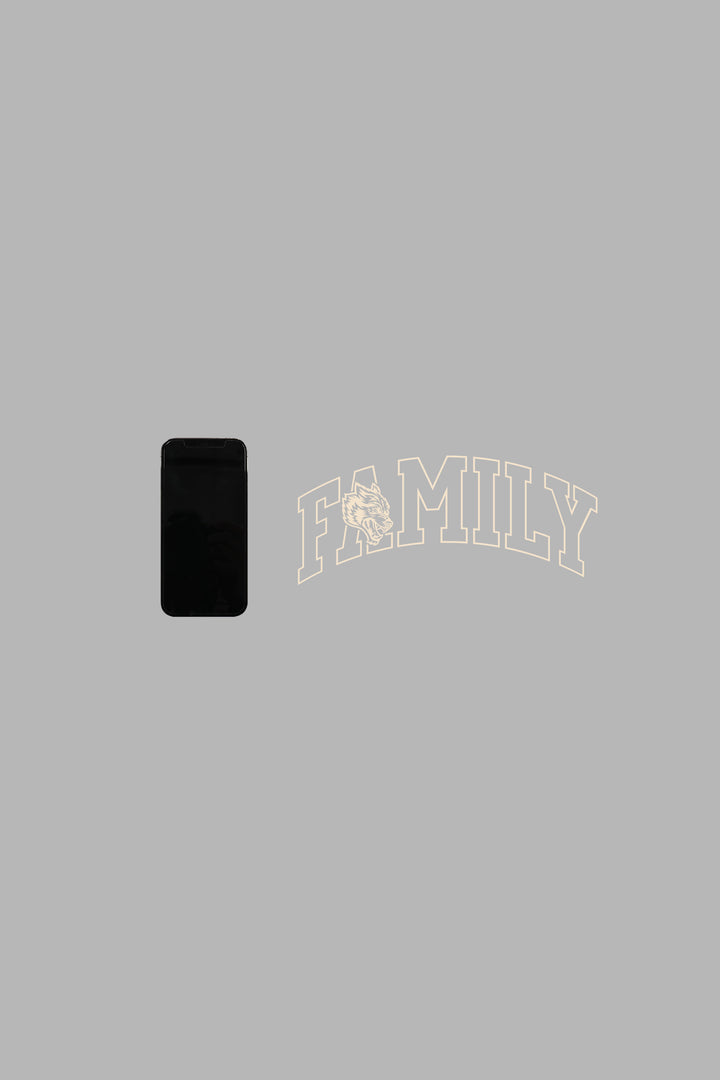 Family Forever Large Decal In Cream