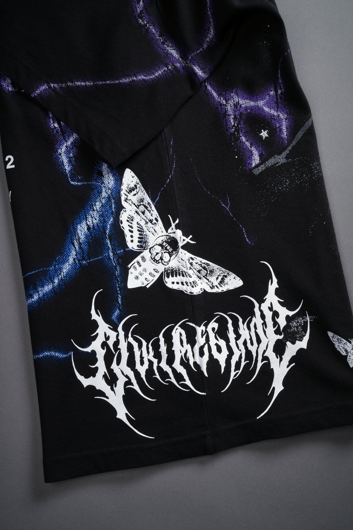 Batman "Side By Side" Oversized Tee in Black