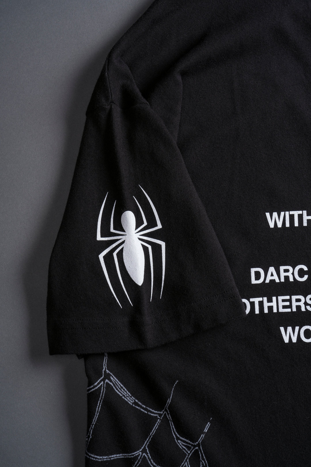 Spider-Man Energy "Premium" Oversized Tee in Black