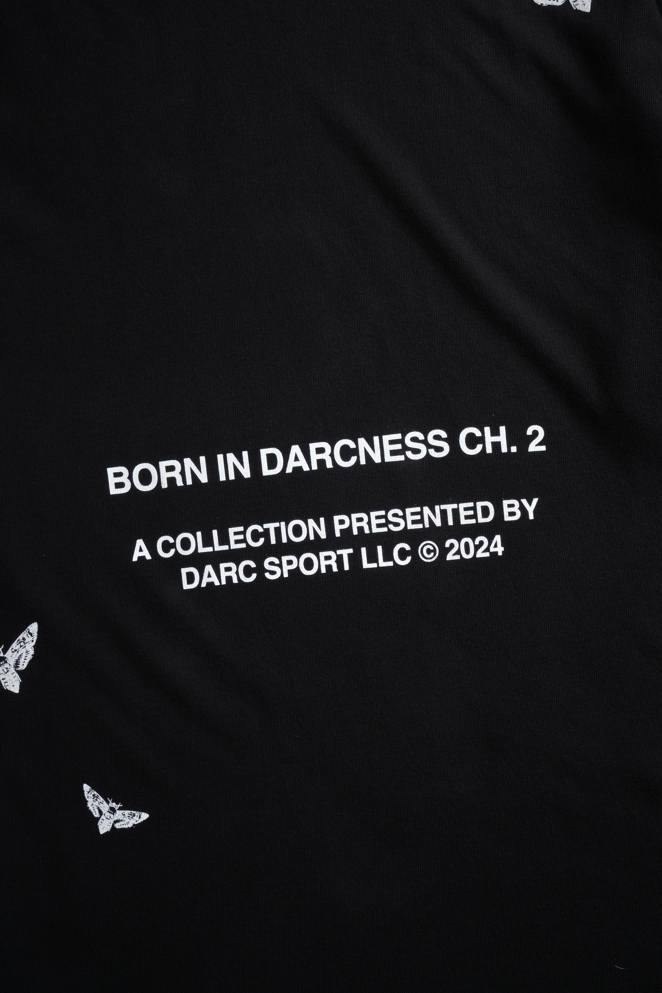 Bane "Side By Side" Oversized Tee in Black