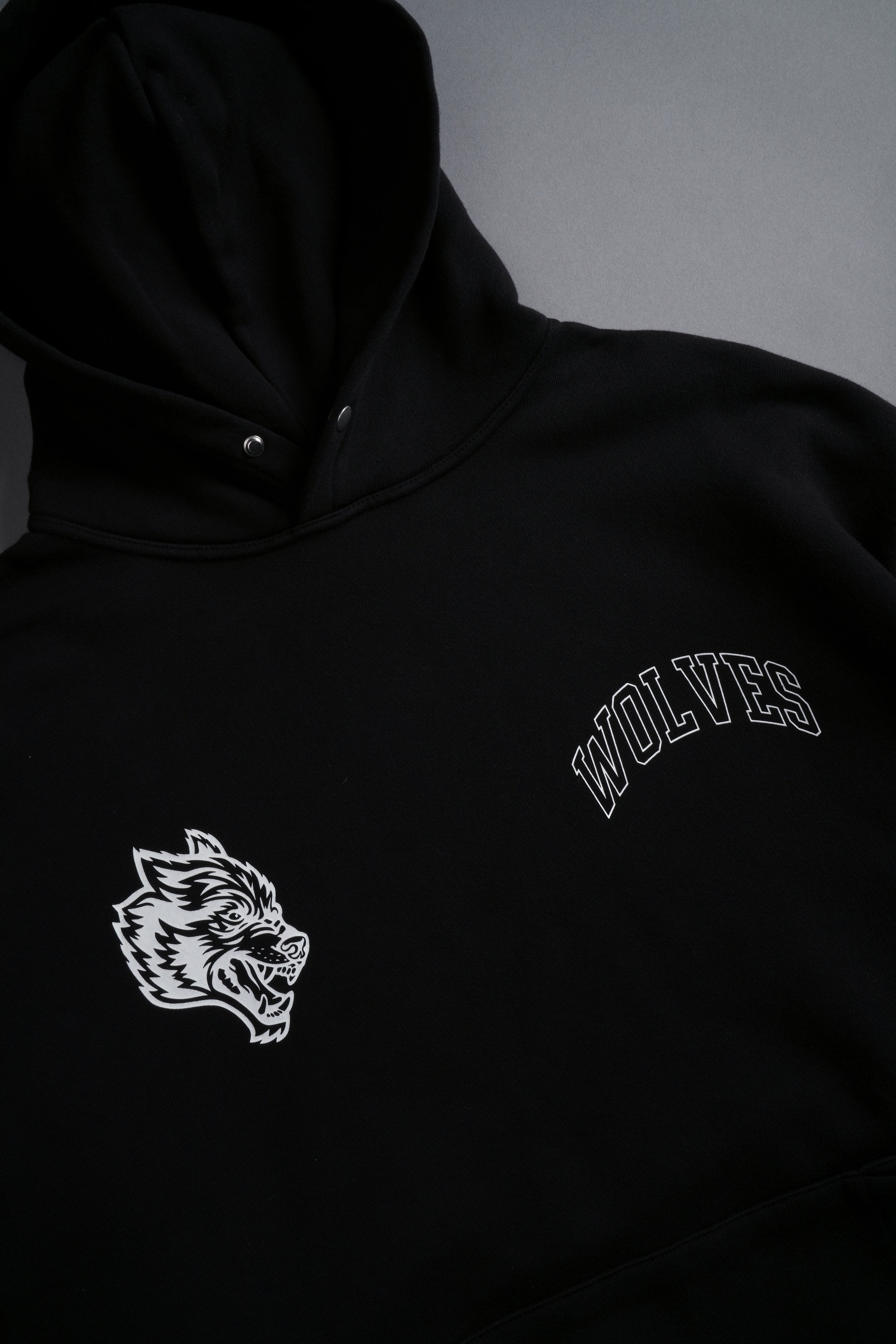 Wolf Loyalty "Pierce" Hoodie in Black