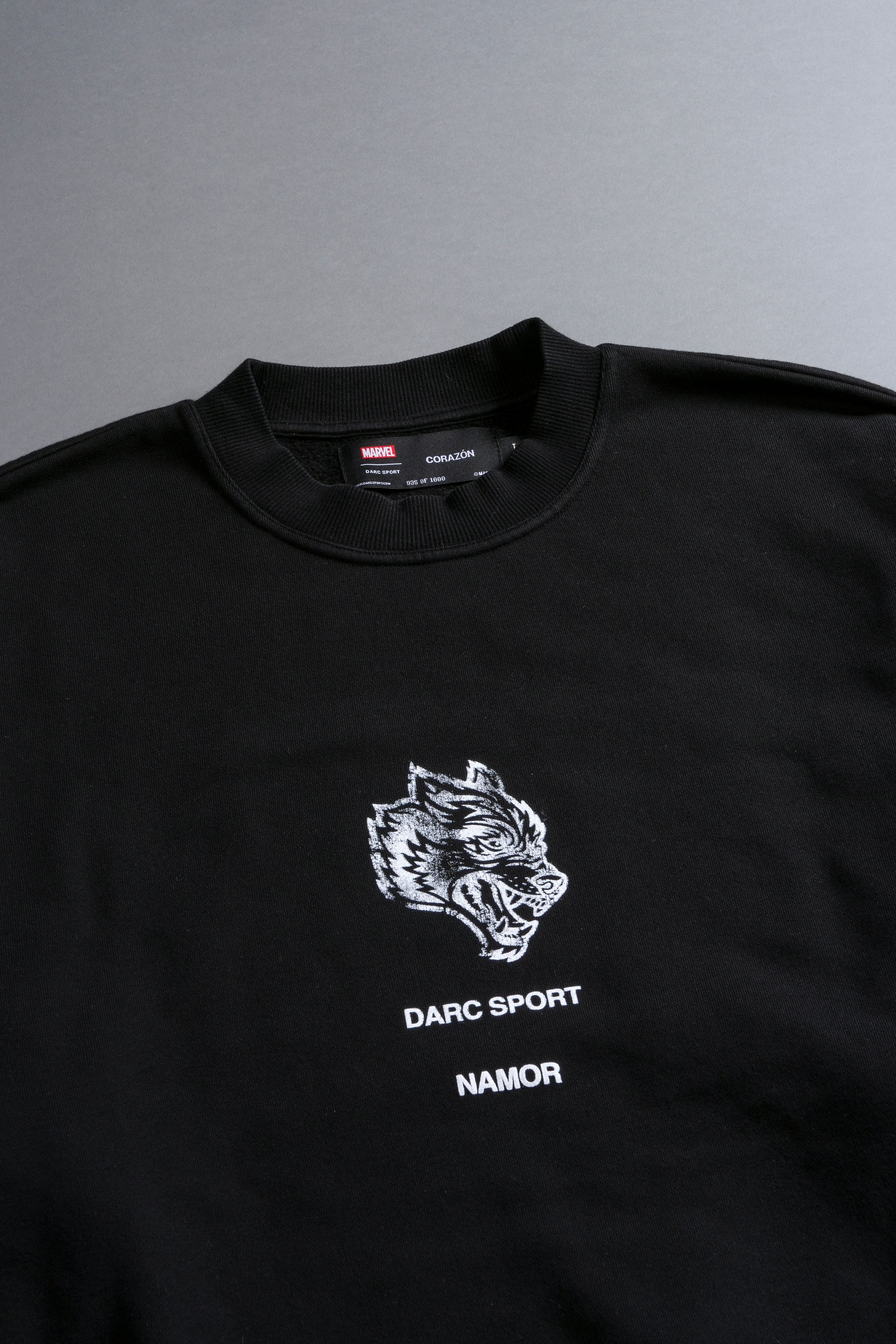 Namor London Crewneck in Black