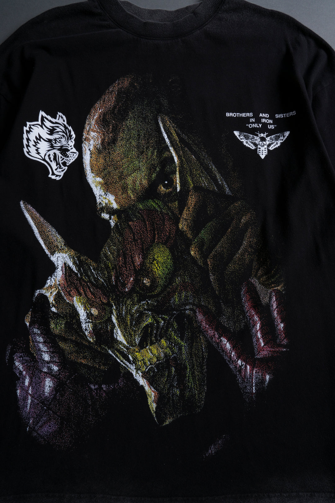 Green Goblin "Premium" Oversized Tee in Black