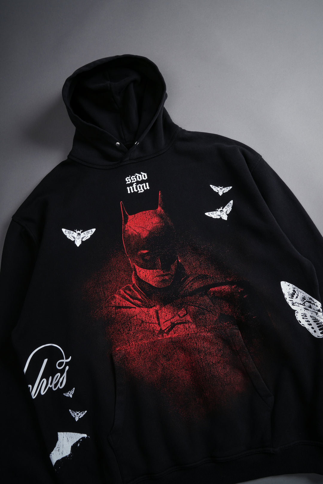 (1 Of 500) The Batman "Pierce" Hoodie in Black