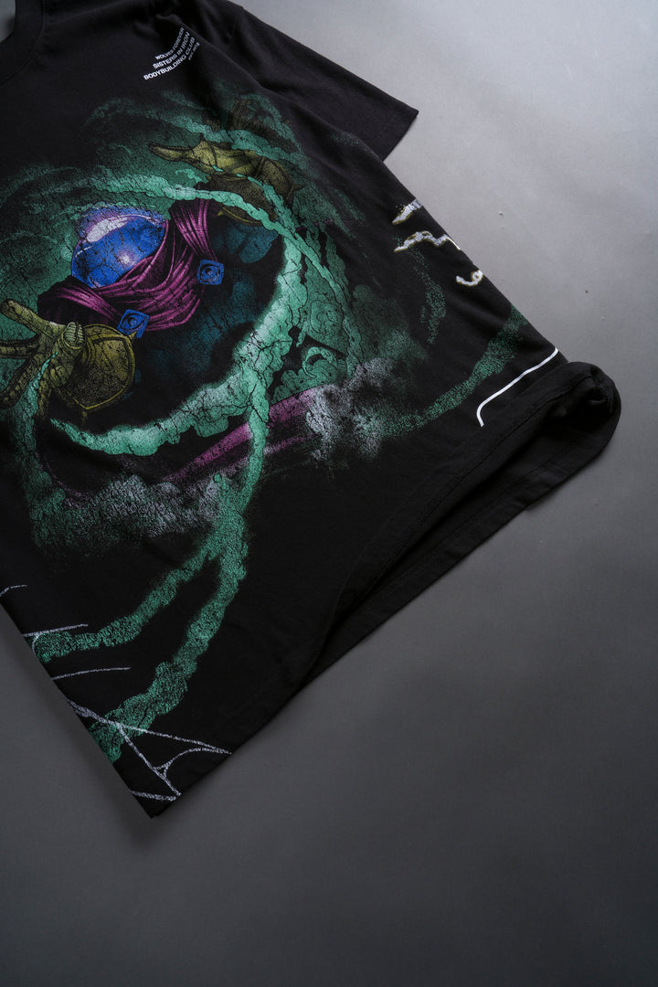 Mysterio "Side By Side" Oversized Tee in Black