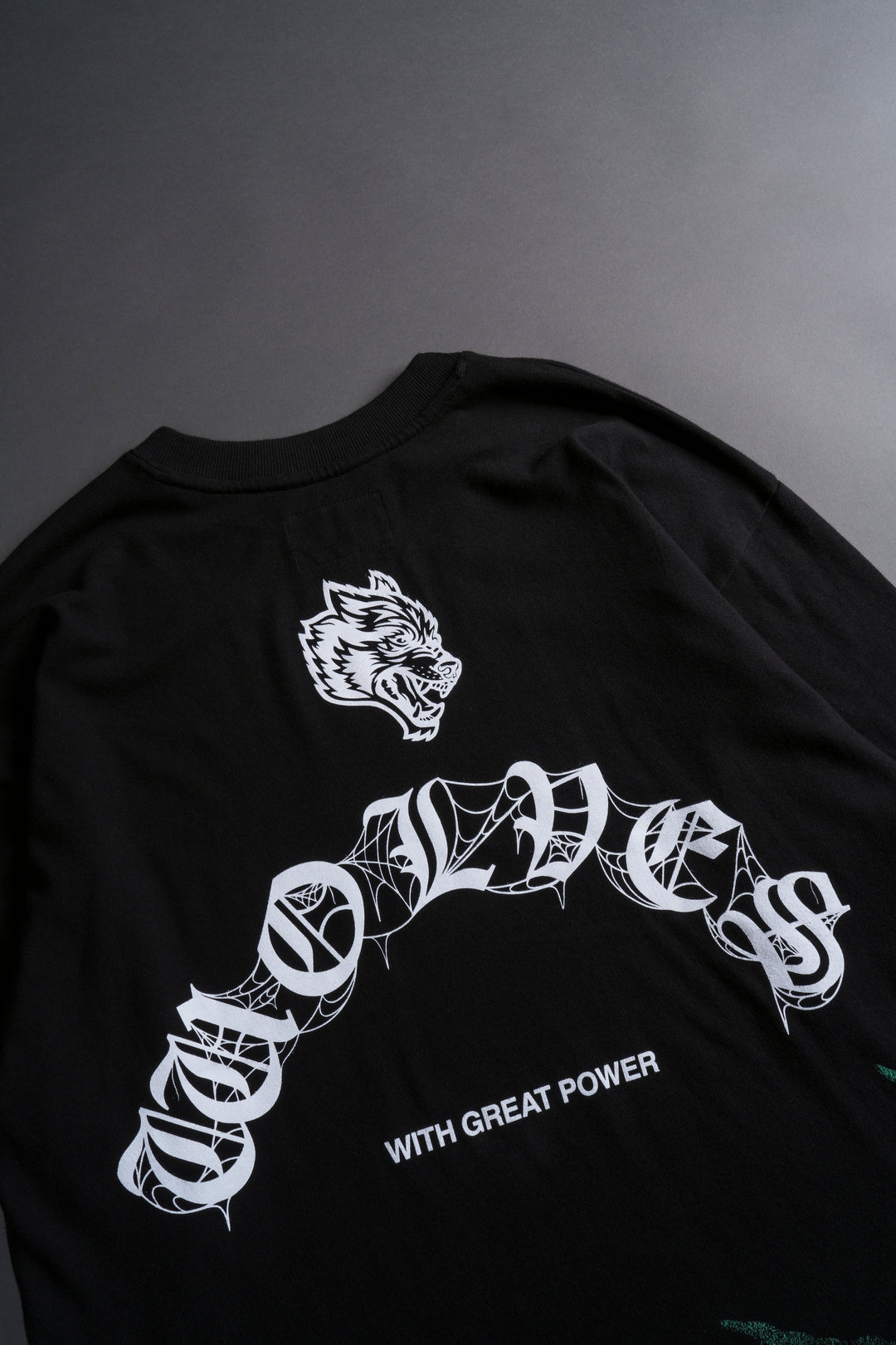 Mysterio "Side By Side" Oversized Tee in Black