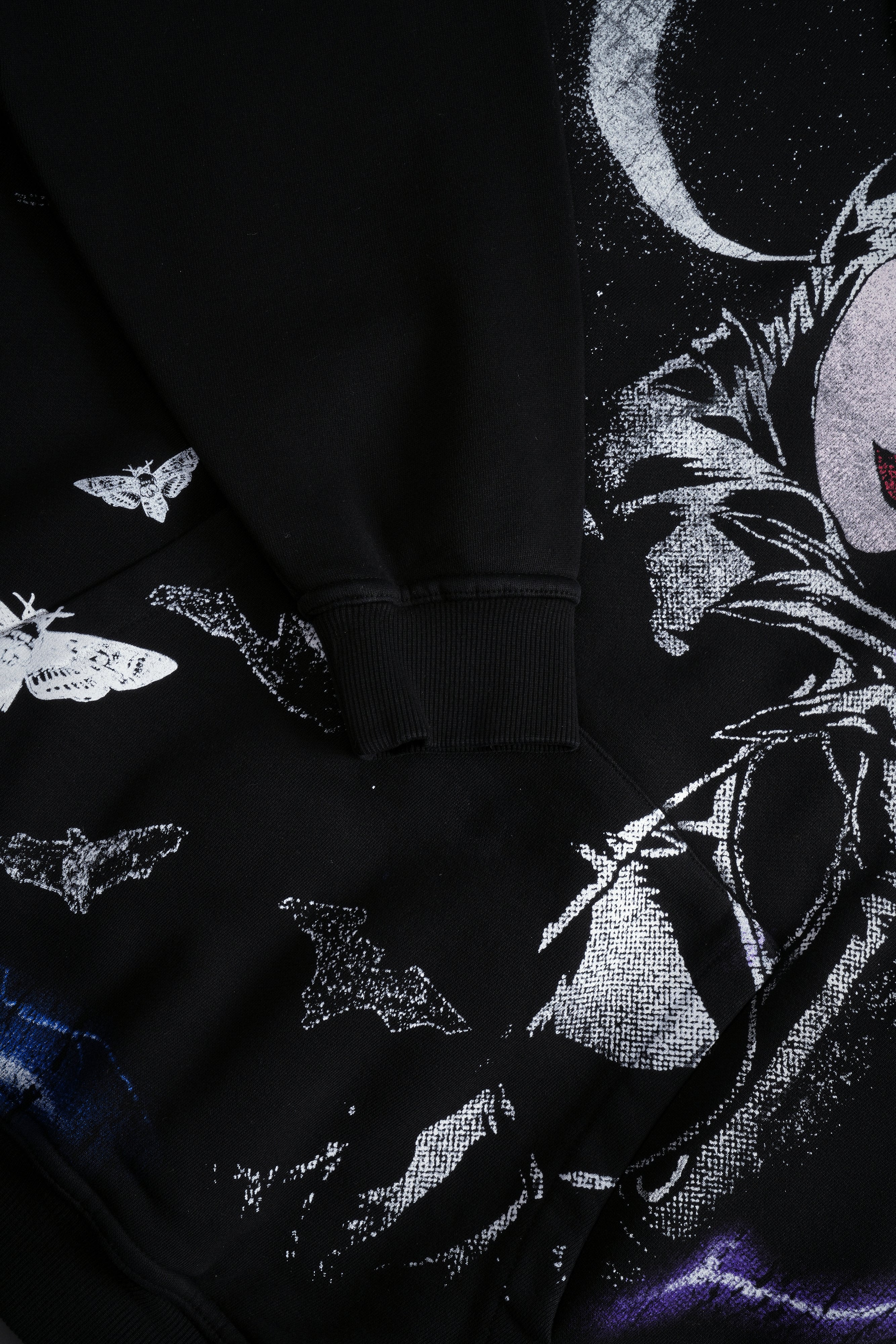 Catwoman "Side-By-Side" Bishop Hoodie in Black