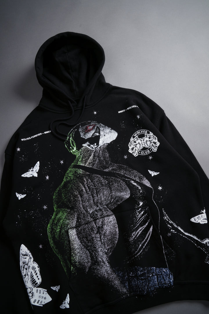 Bane "Side-By-Side" Bishop Hoodie in Black