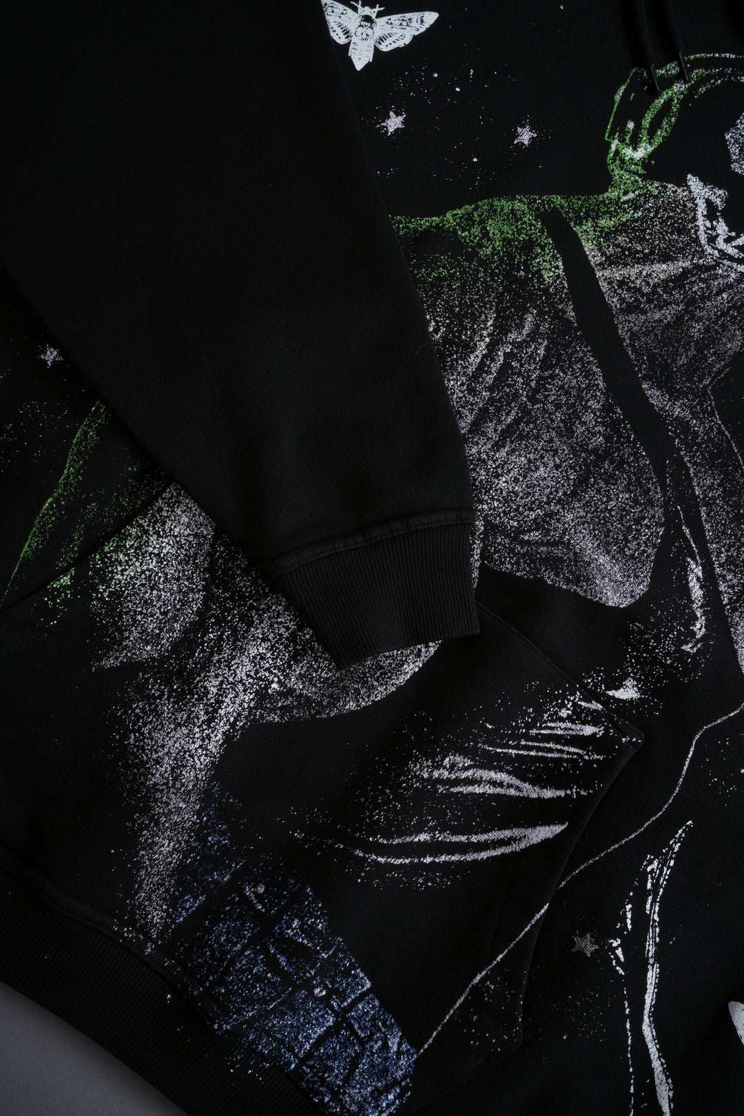 Bane "Side-By-Side" Bishop Hoodie in Black
