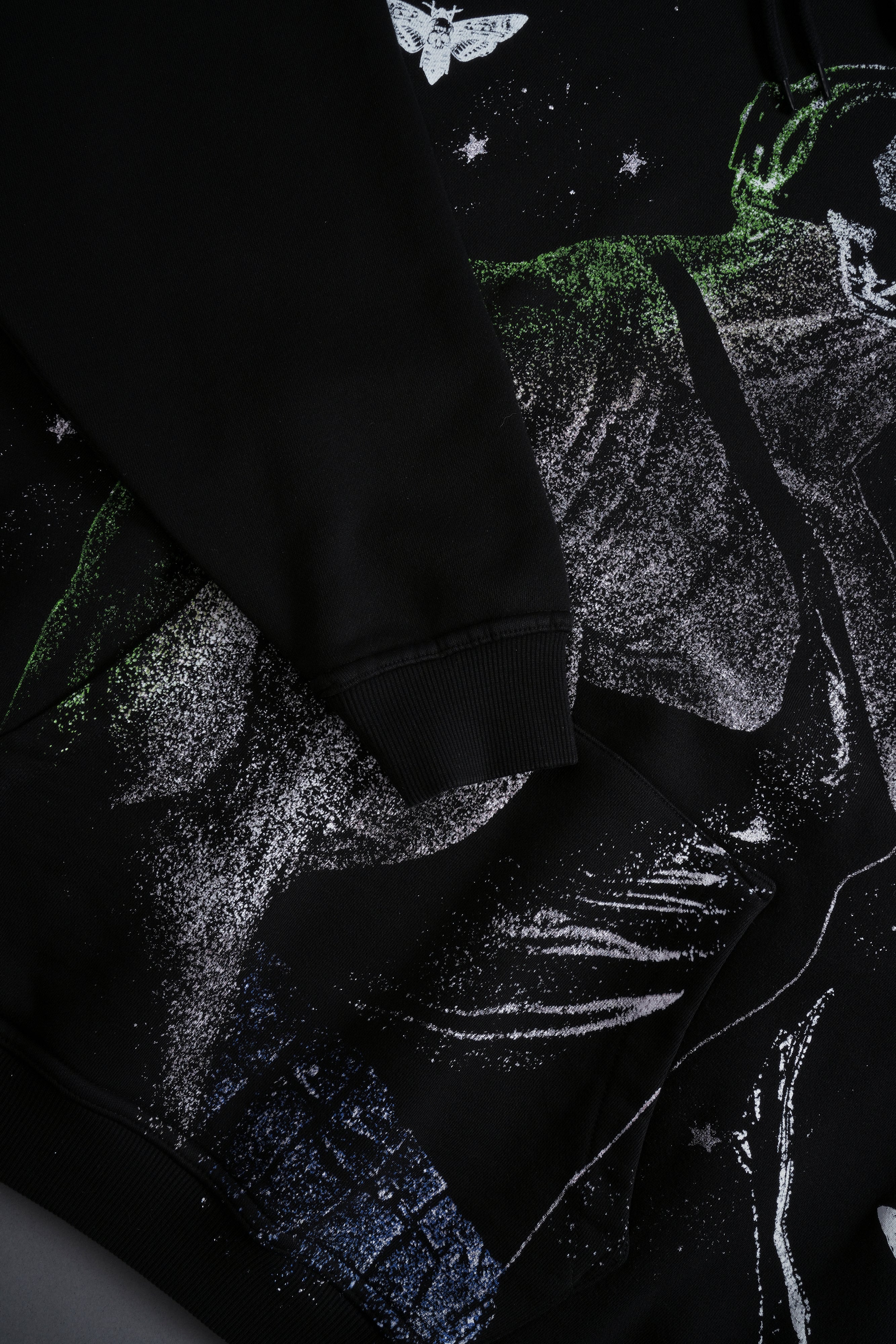 Bane "Side-By-Side" Bishop Hoodie in Black