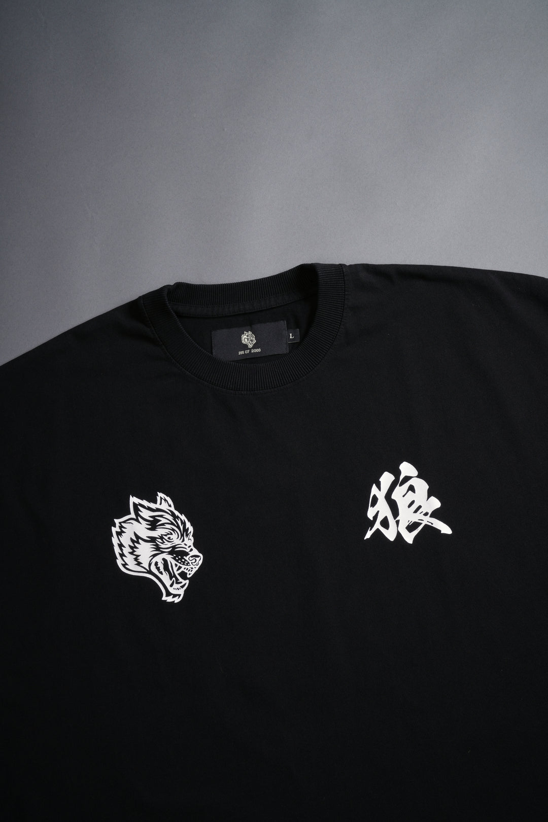 Okami Chopper "Grunge" Cut Off Tee in Black