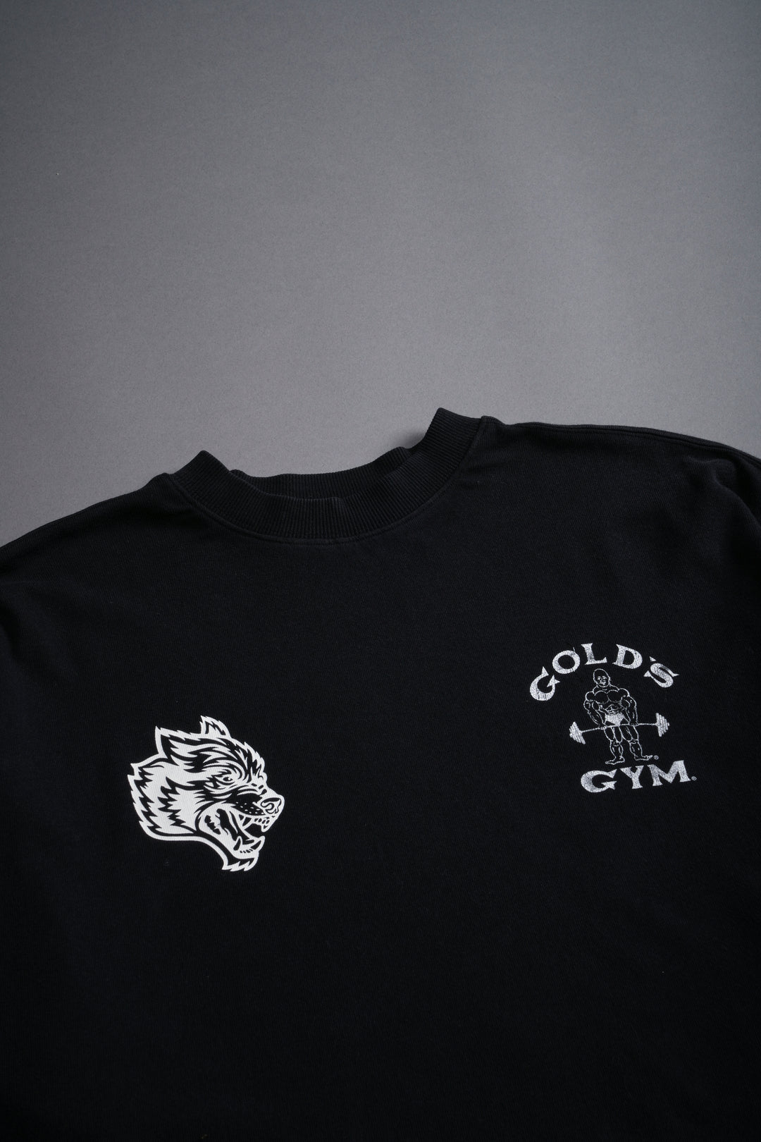 The Mecca "Premium" Oversized (Cropped) Tee in Black