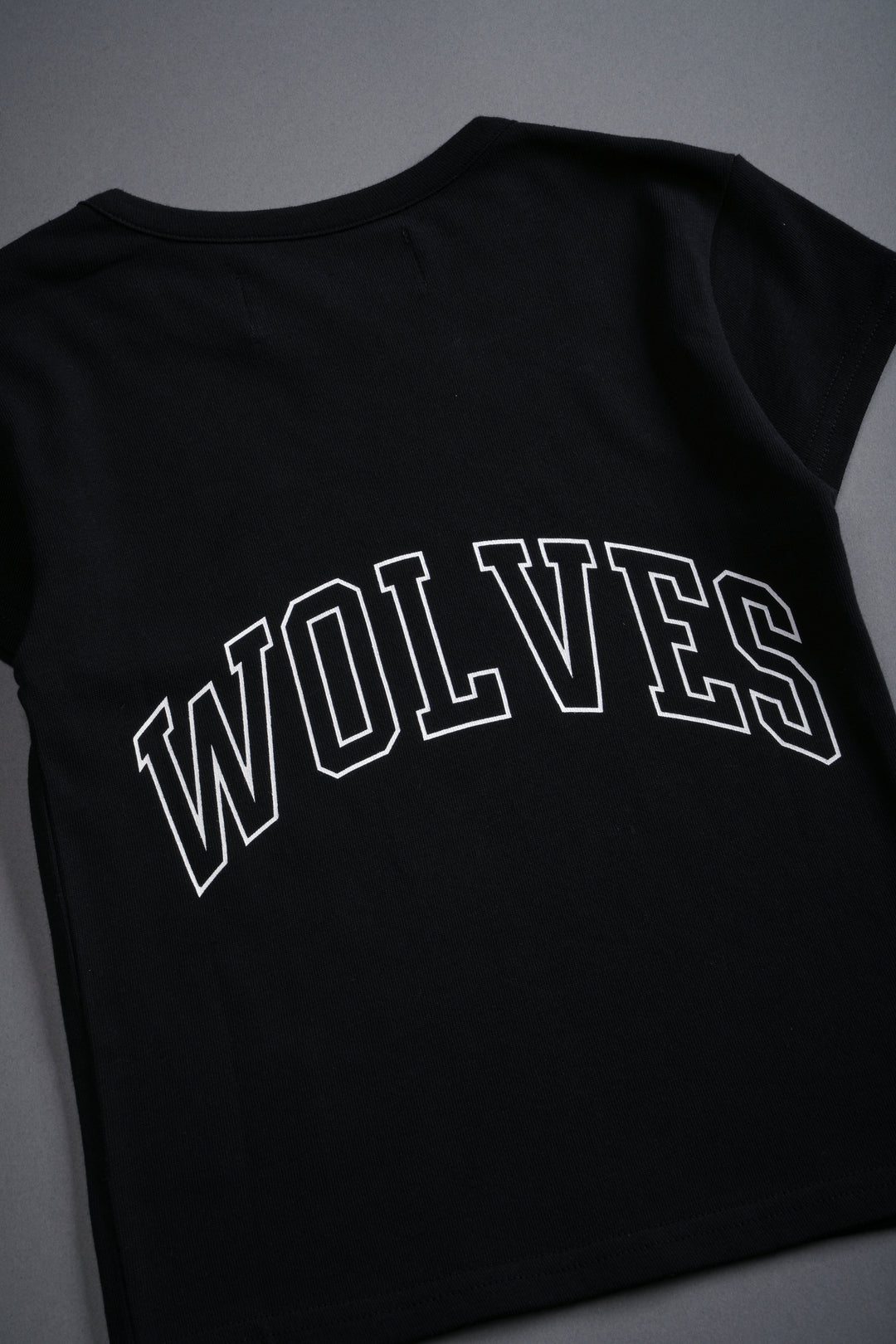 Gold's Wolf "Baby" Tee in Black