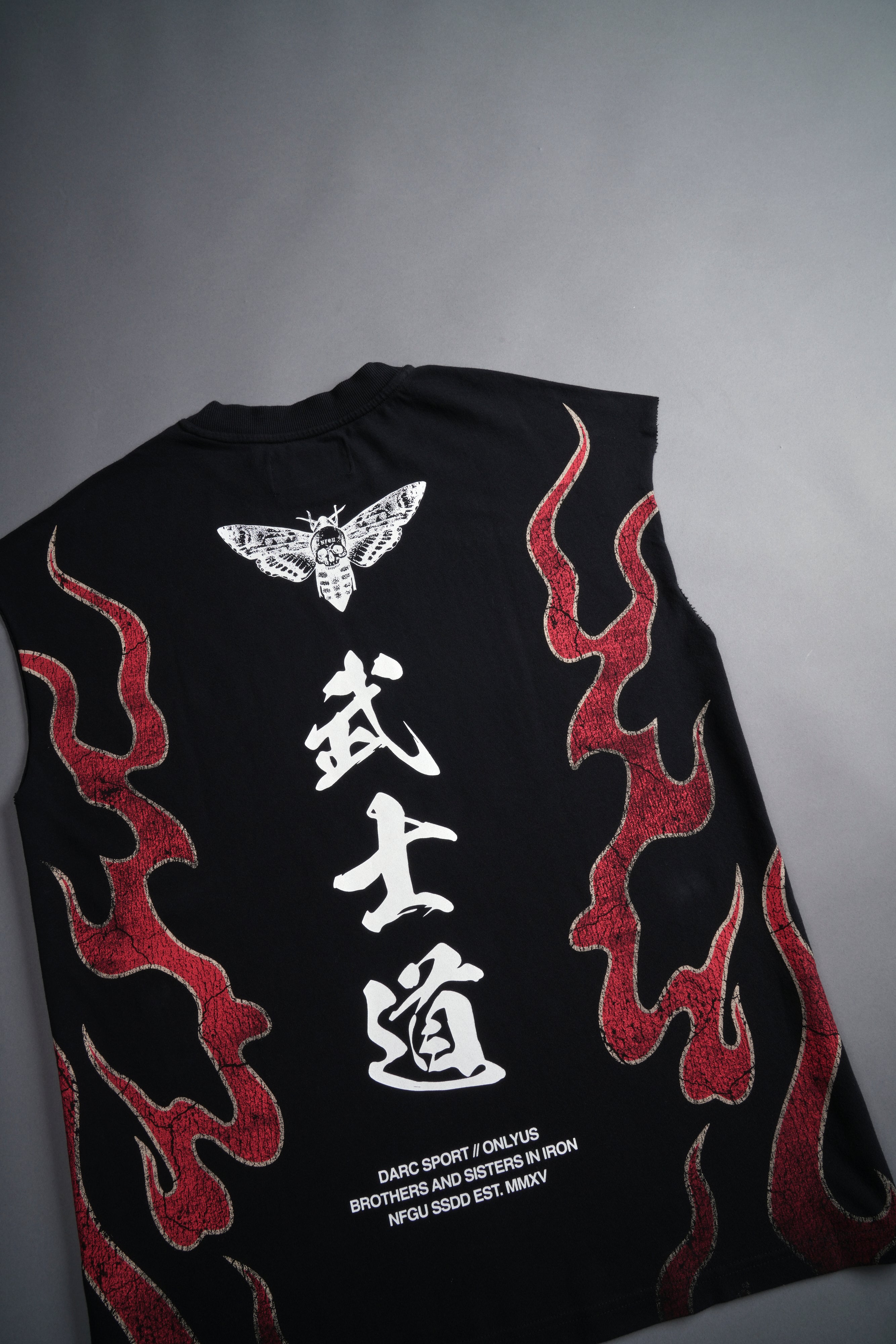 Okami Wolf "Premium" Muscle Tee in Black