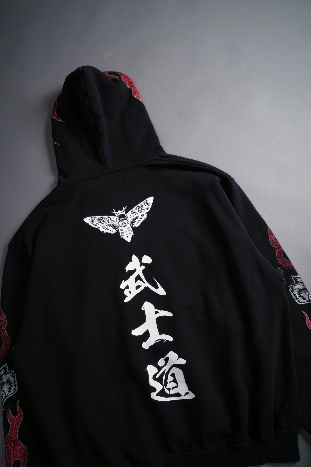 Okami Wolf "Dempsey" Hoodie in Black