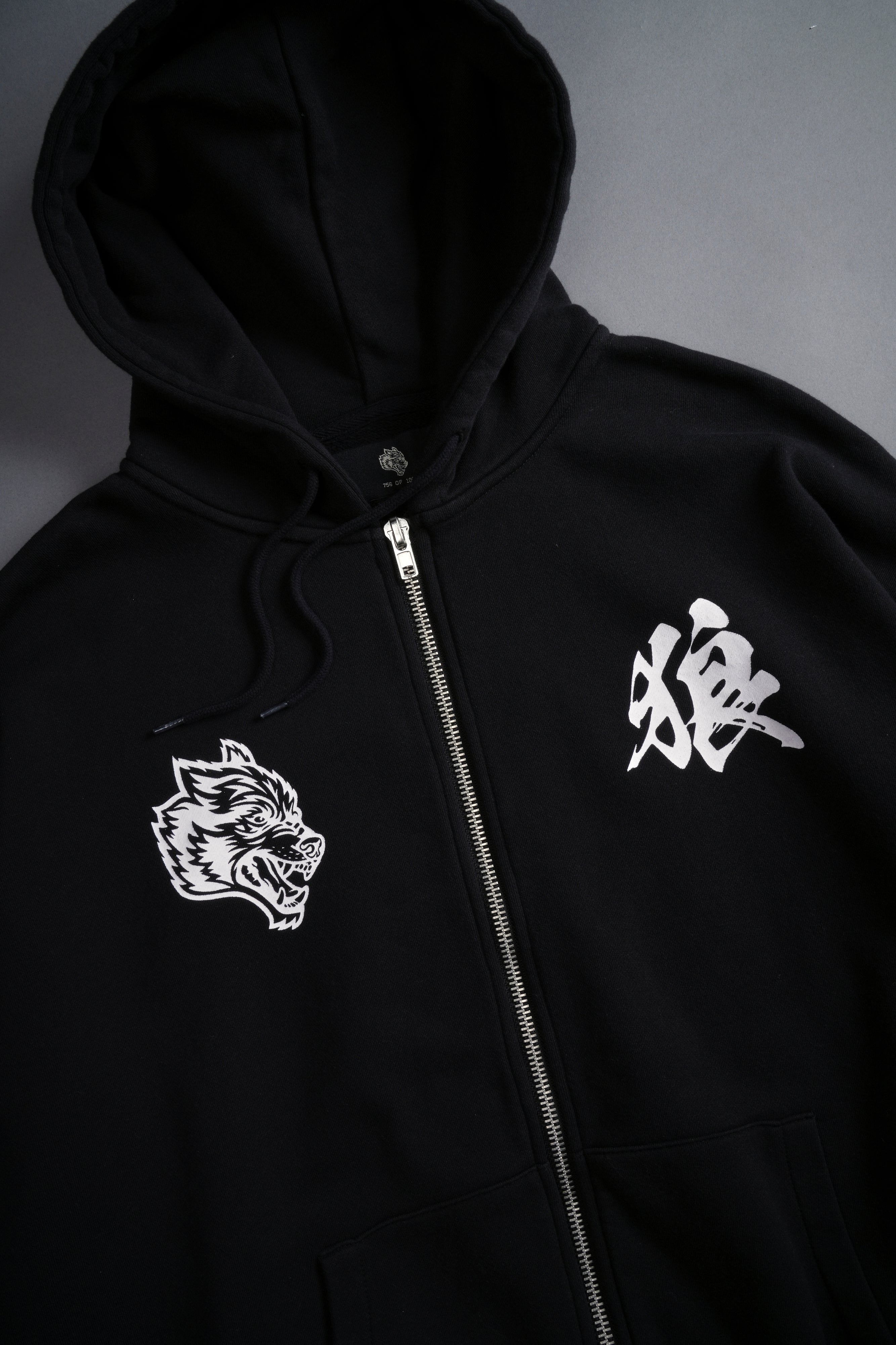 Inferno "Chambers" Zip Hoodie in Black