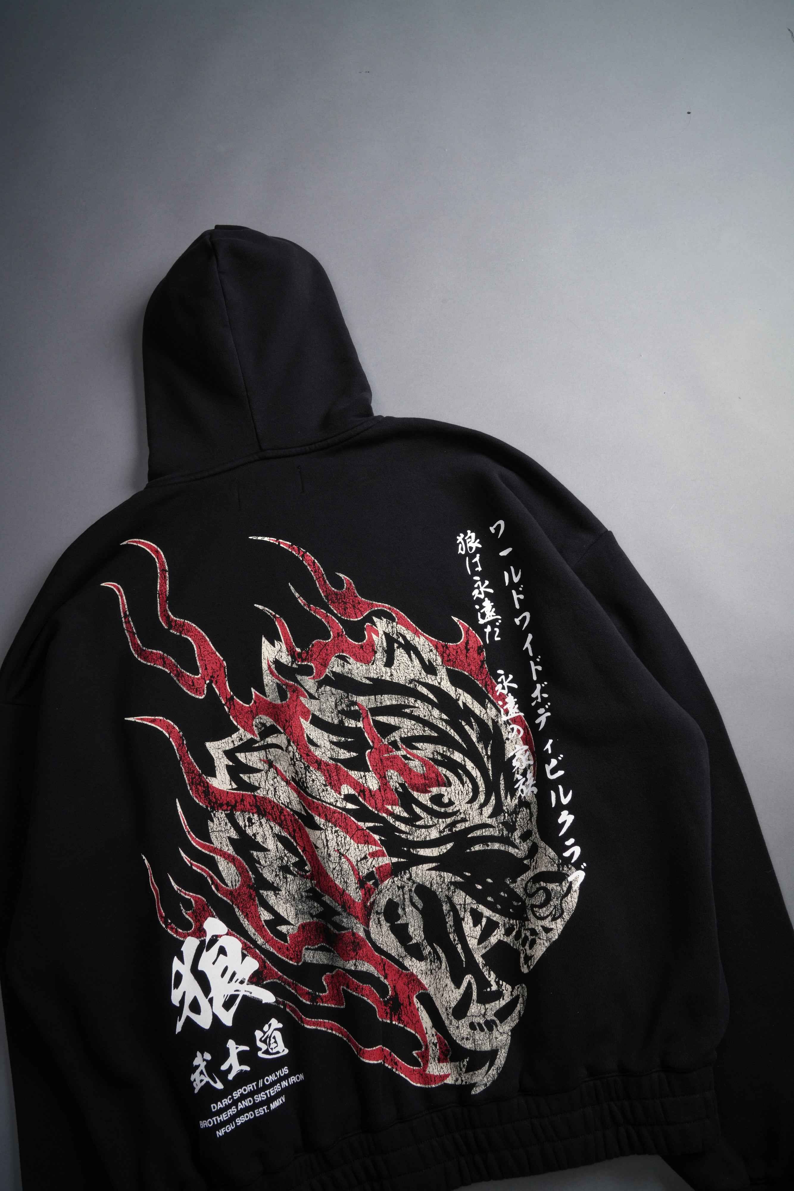 Inferno "Chambers" Zip Hoodie in Black