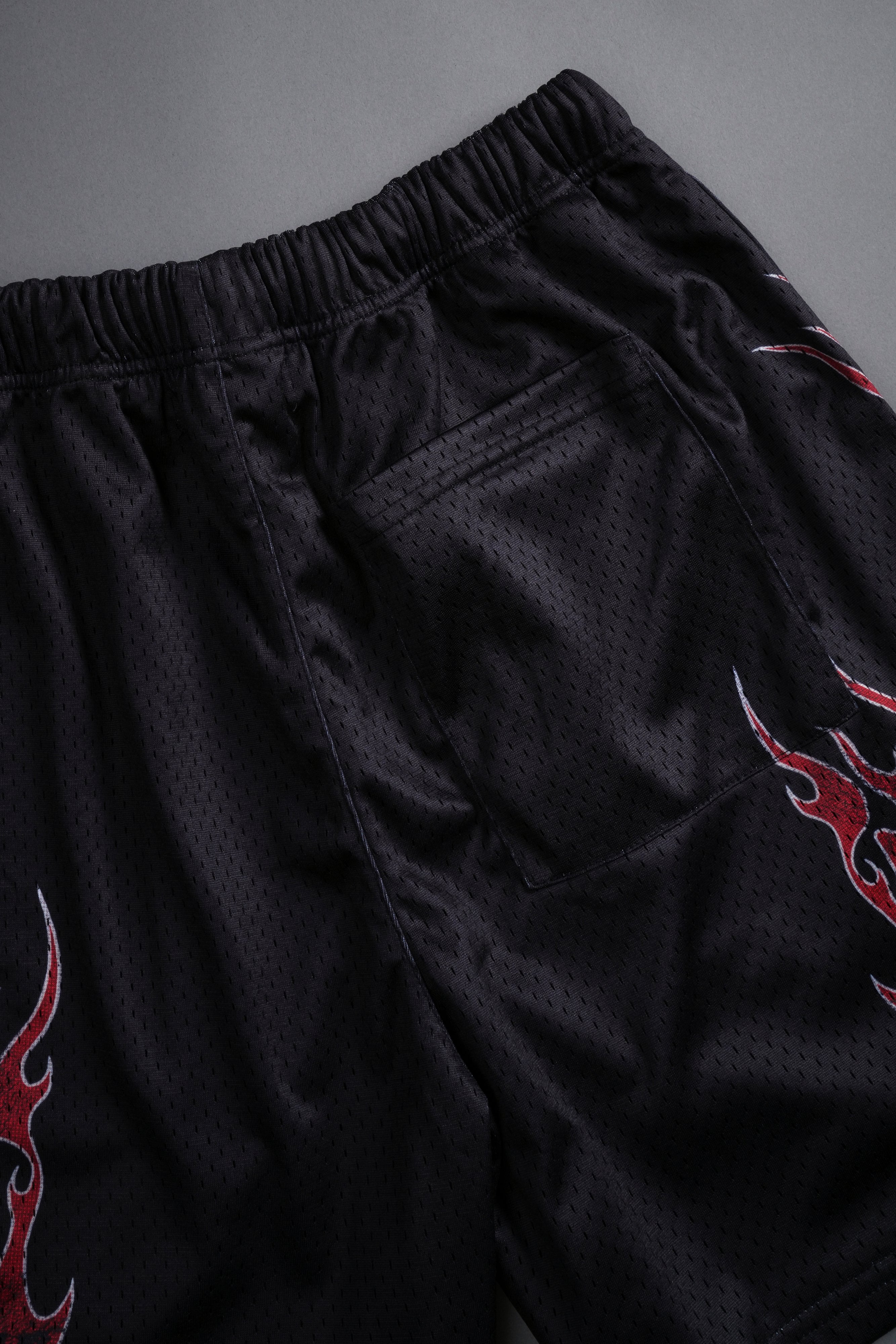 Ogre Mesh Shorts in Black