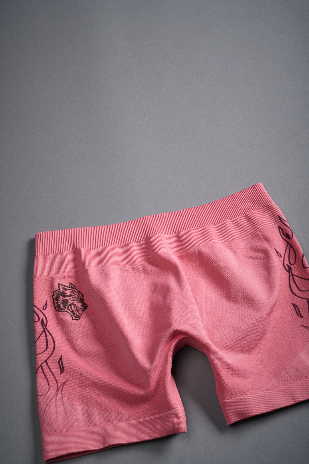 On Fire Everson Seamless "Katya" Shorts in Pink Ice