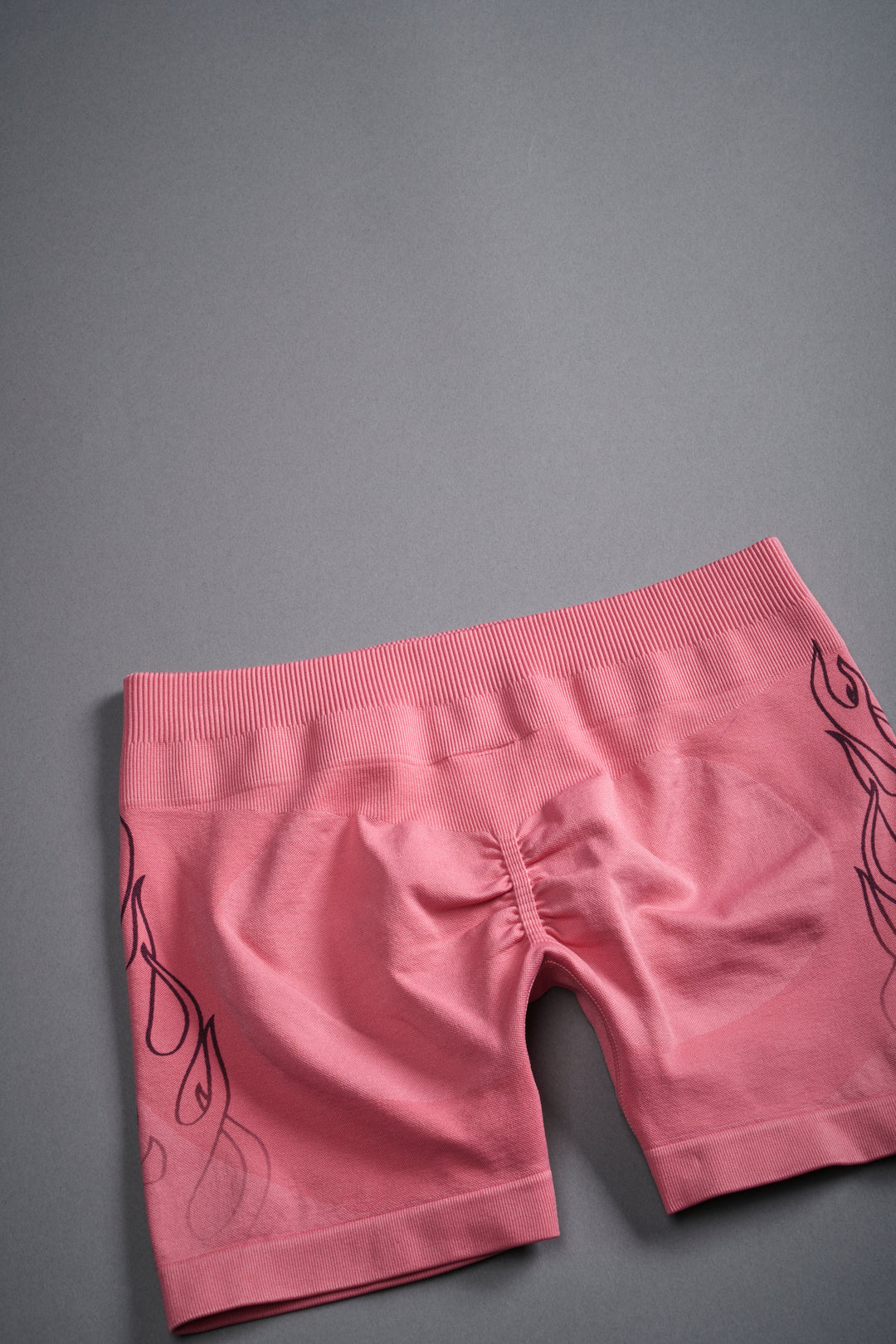 On Fire Everson Seamless "Katya" Shorts in Pink Ice