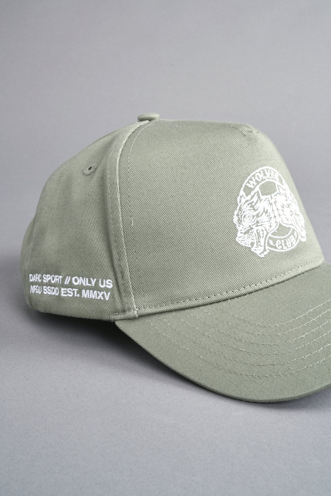 Bushido Wolves 5 Panel Hat in Owen Green